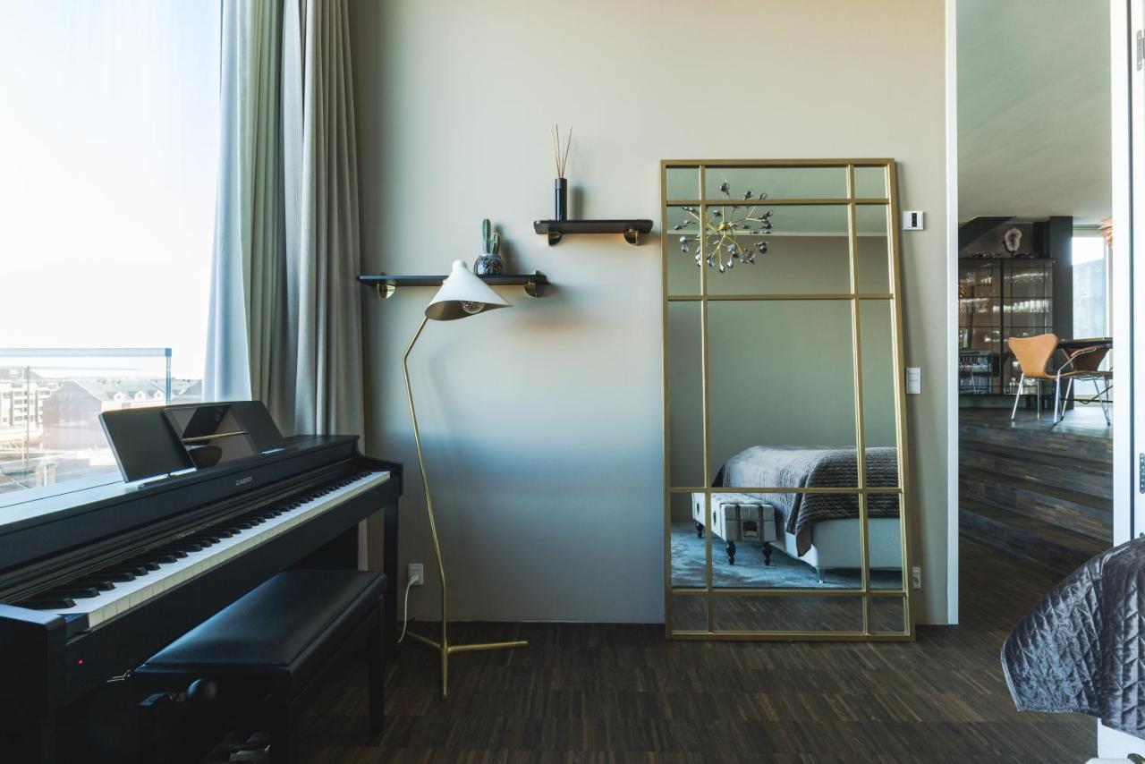 Luxury Harbourfront Penthouse With Private Rooftop Kopenhagen Buitenkant foto