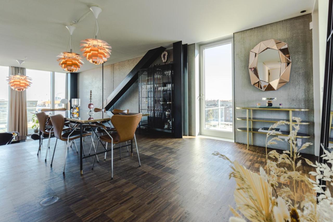 Luxury Harbourfront Penthouse With Private Rooftop Kopenhagen Buitenkant foto