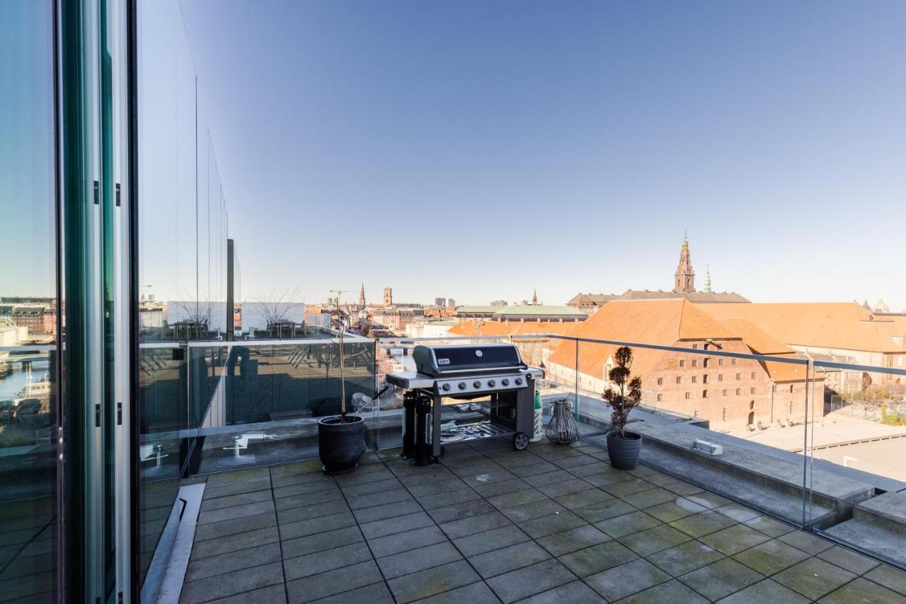 Luxury Harbourfront Penthouse With Private Rooftop Kopenhagen Buitenkant foto