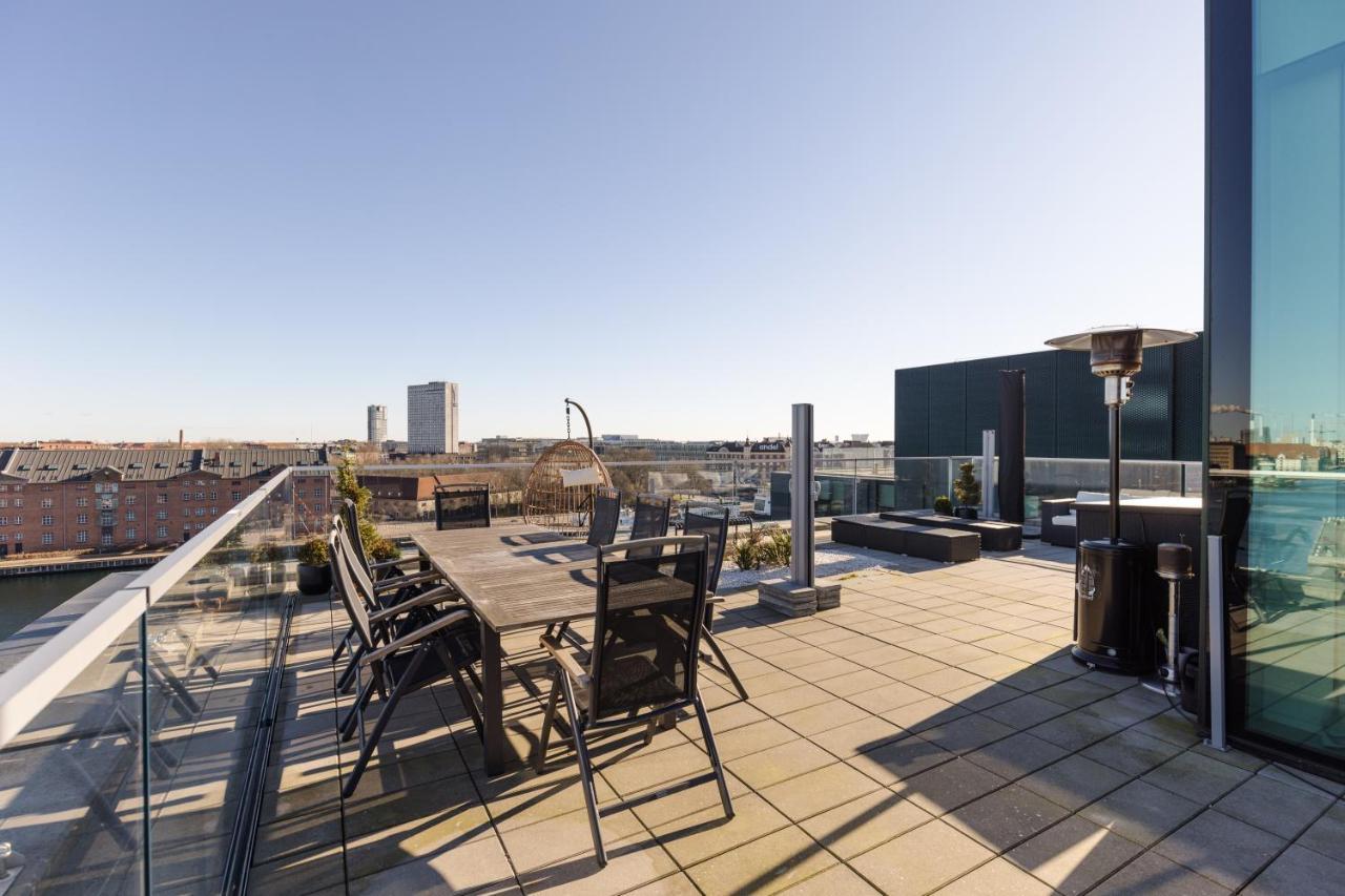 Luxury Harbourfront Penthouse With Private Rooftop Kopenhagen Buitenkant foto