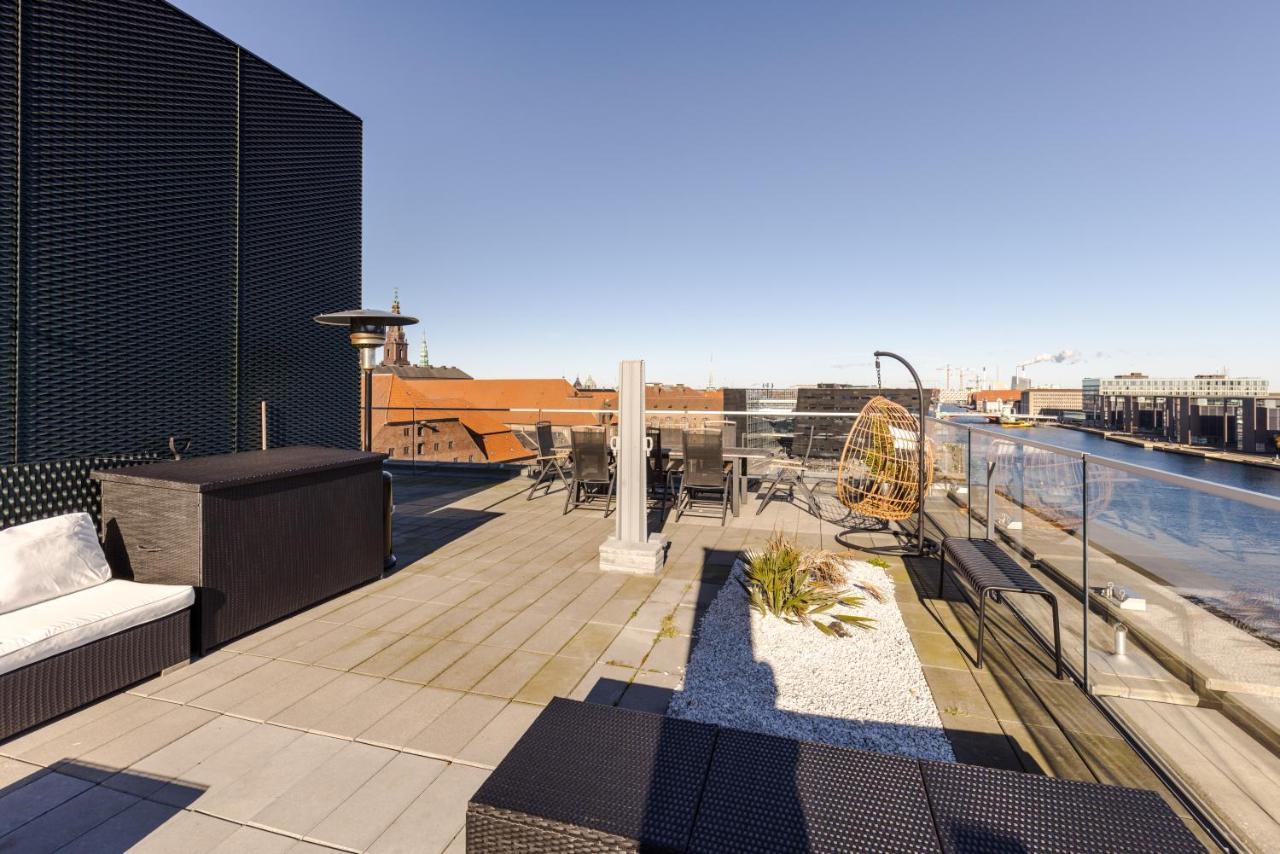 Luxury Harbourfront Penthouse With Private Rooftop Kopenhagen Buitenkant foto
